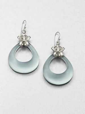 Bead drop vintage inspired earrings glass lucite.jpg